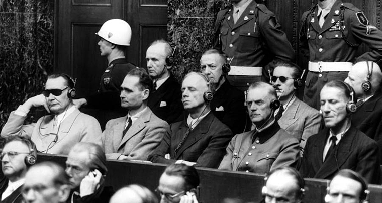 Hermann Goring Rudolf Hess Alfred Jodl And Others Were Among 200   Nuremberg Trials 